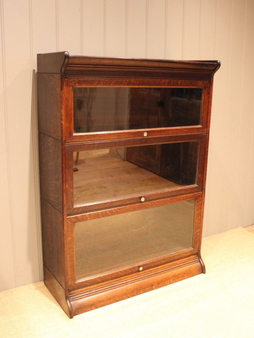 Oak stacking Bookcase