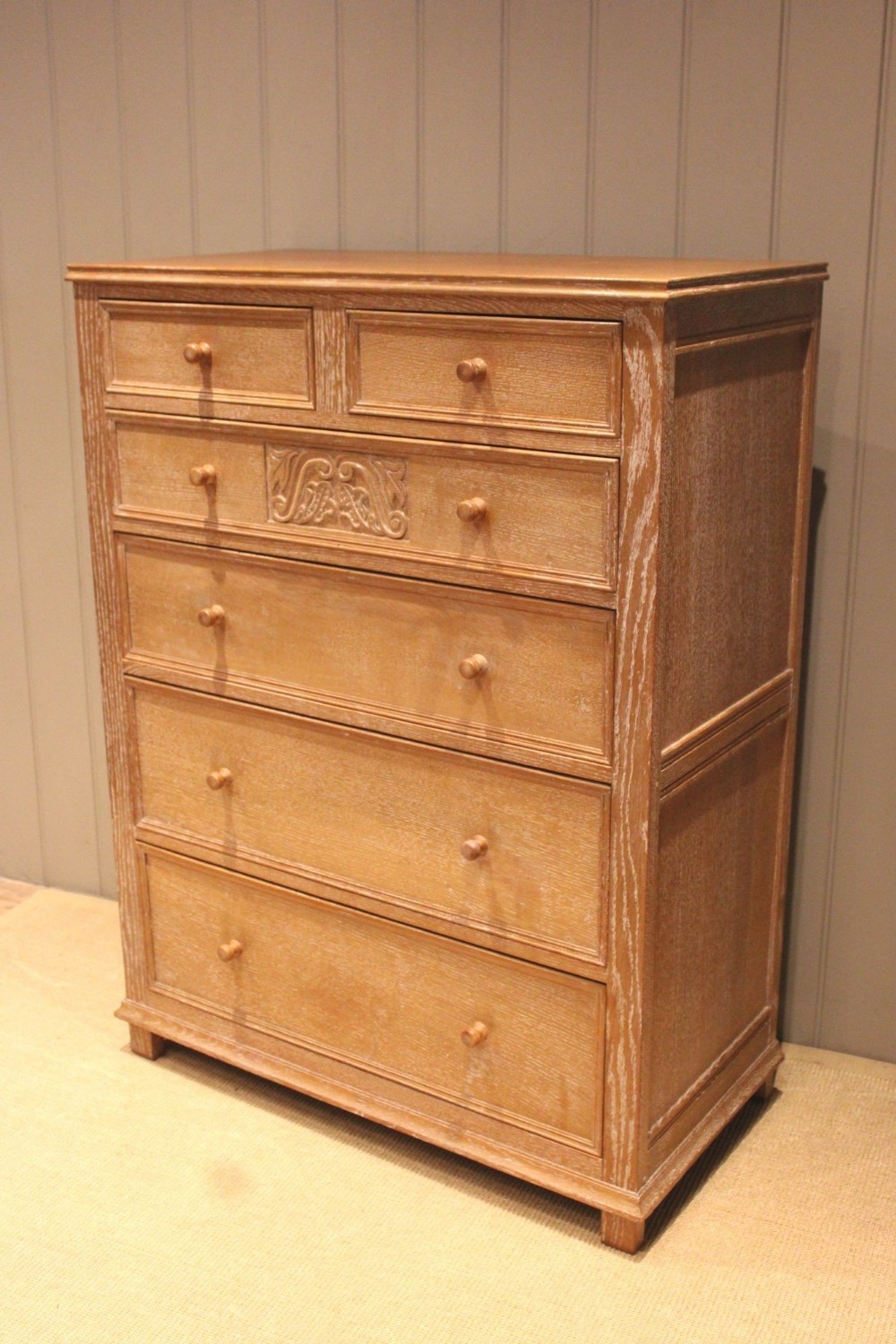 Limed Oak Dressing Chest