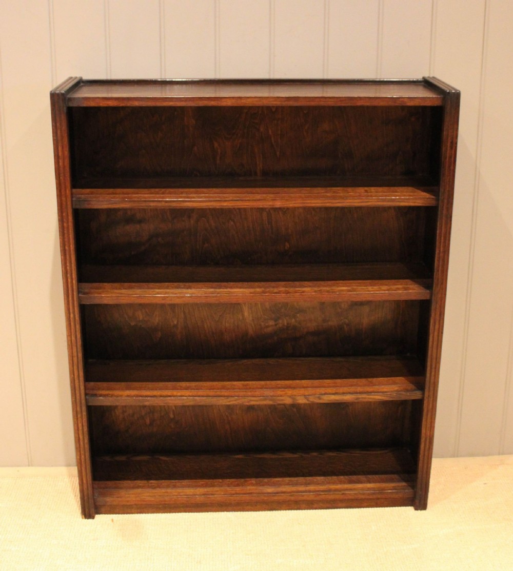 Oak Open Bookcase