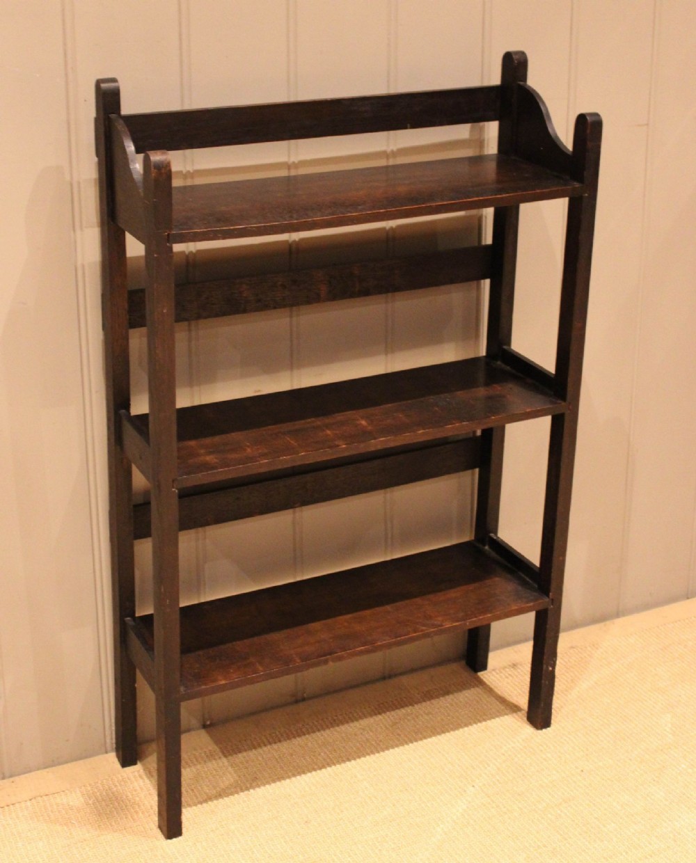 Small Oak Open Bookcase