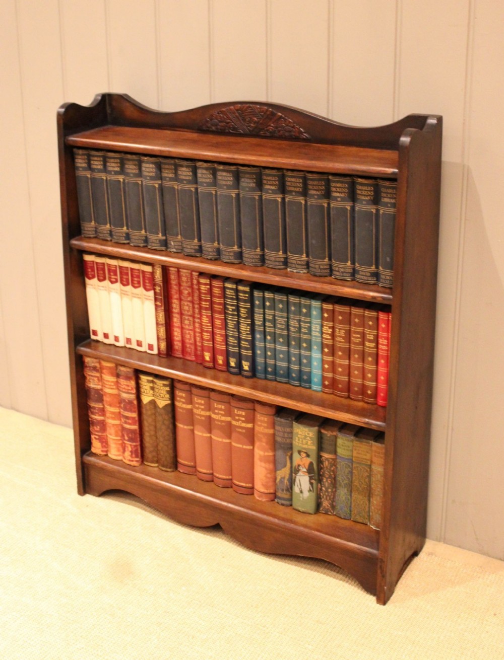 Oak Open Bookcase