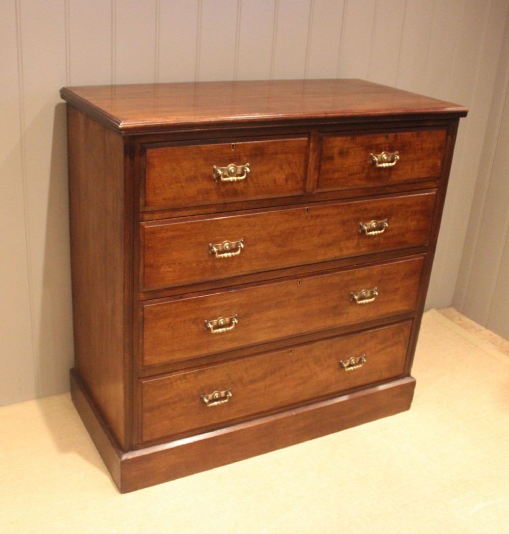 Walnut Chest Of Drawers