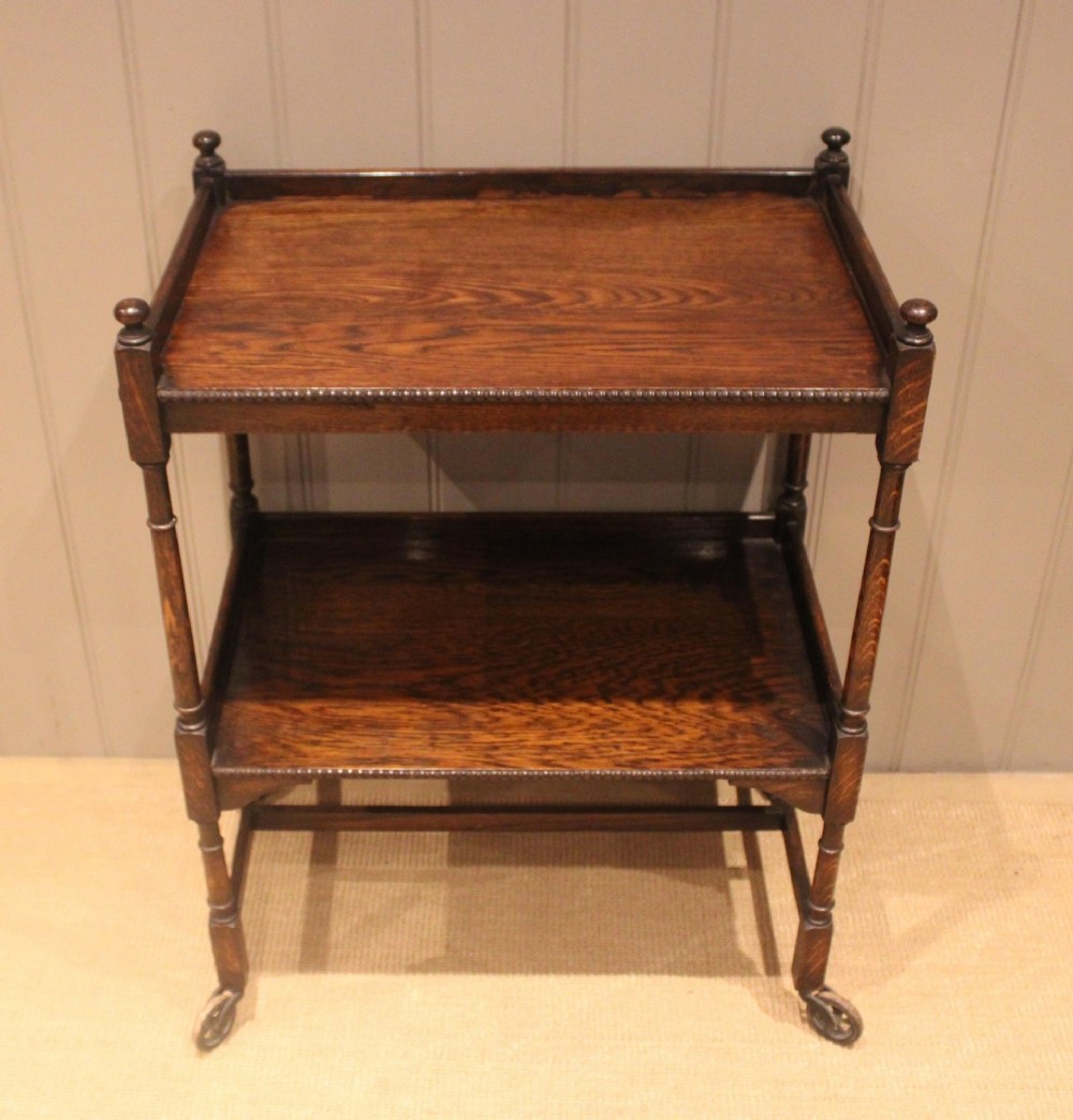 Oak Tea/Drinks Trolley