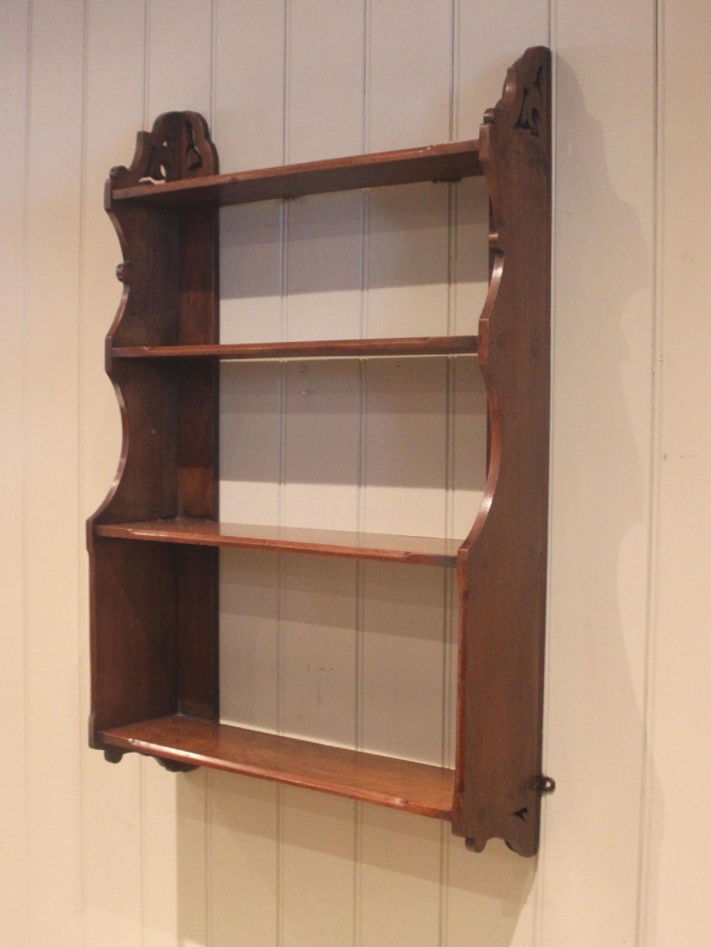 Edwardian Mahogany Wall Shelves