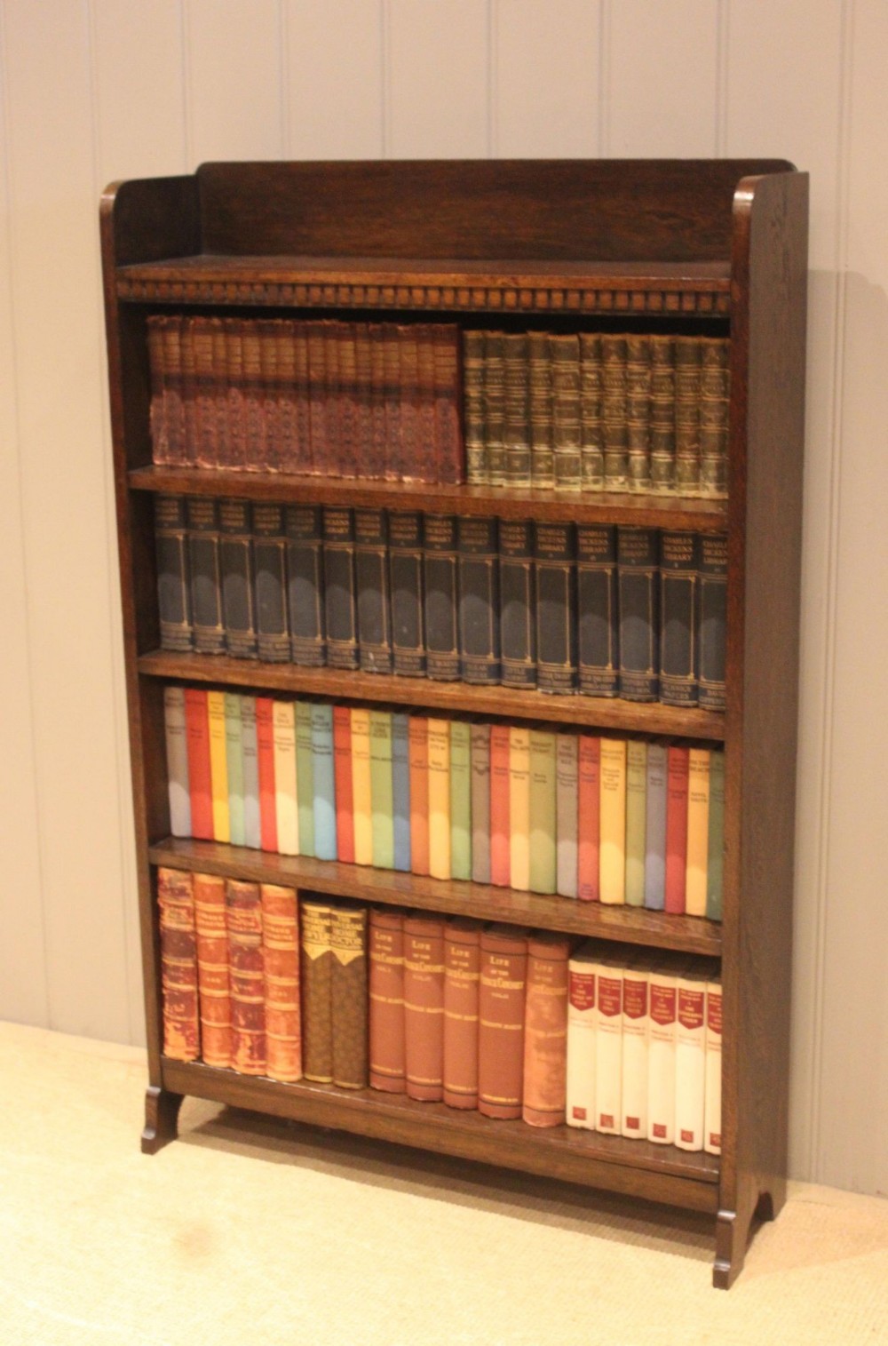 Oak Open Bookcase