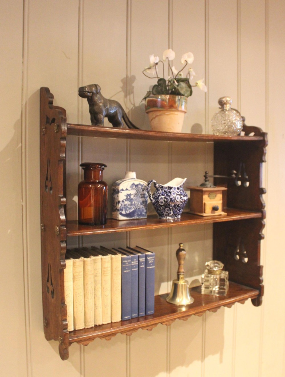 Oak Wall Shelves