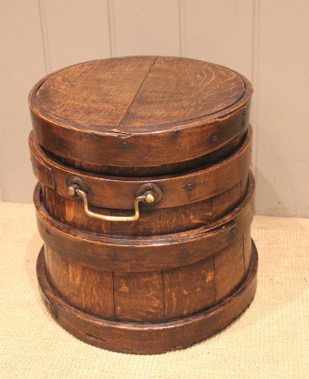 Original Early 19th Century Oak Flour Bin