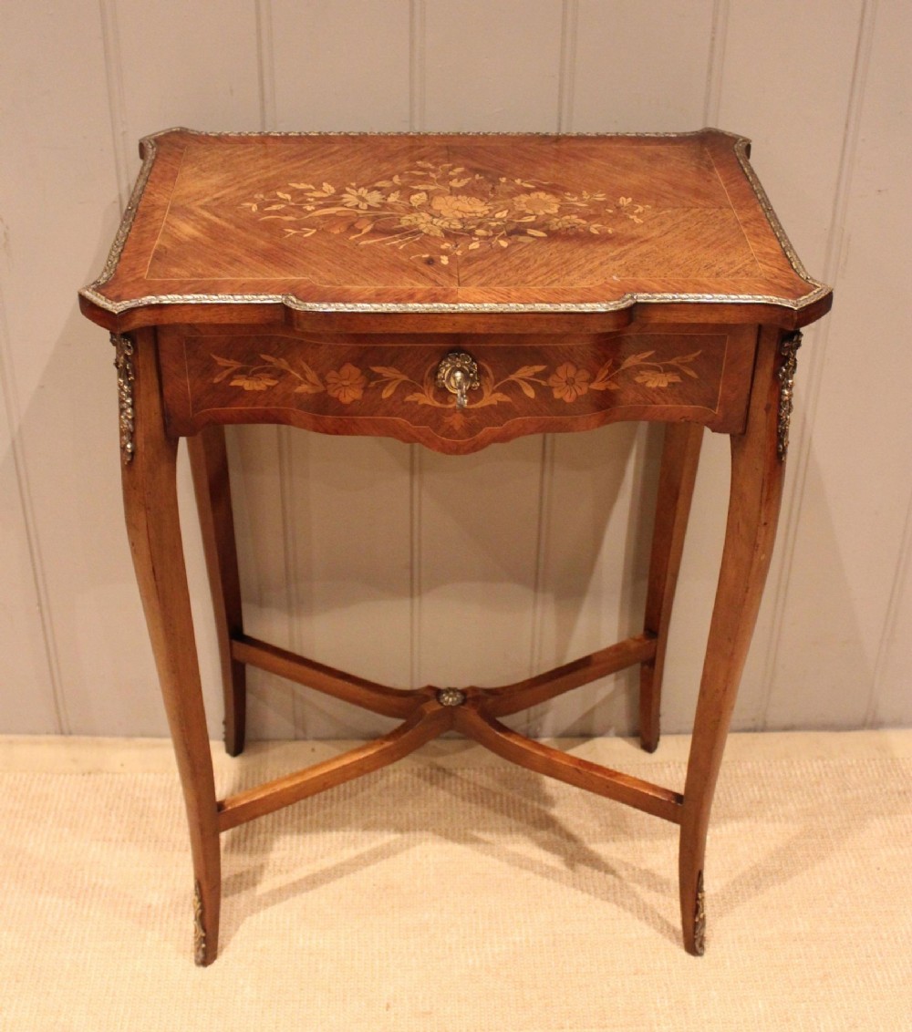Kingwood Inlaid Worktable