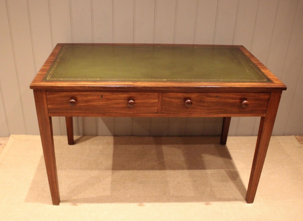 Substantial Walnut Writing Desk

