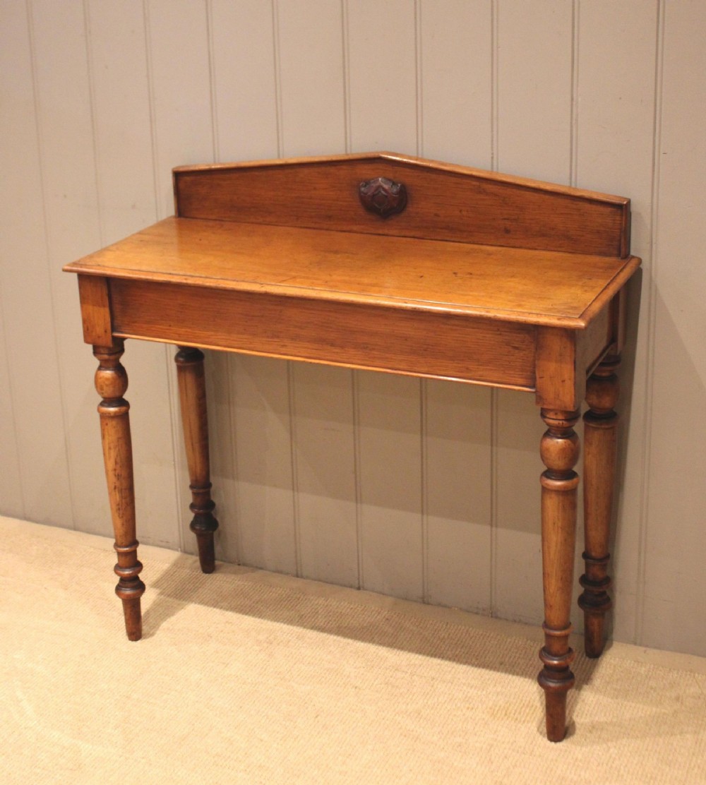 Late 19th Century Oak Hall Table