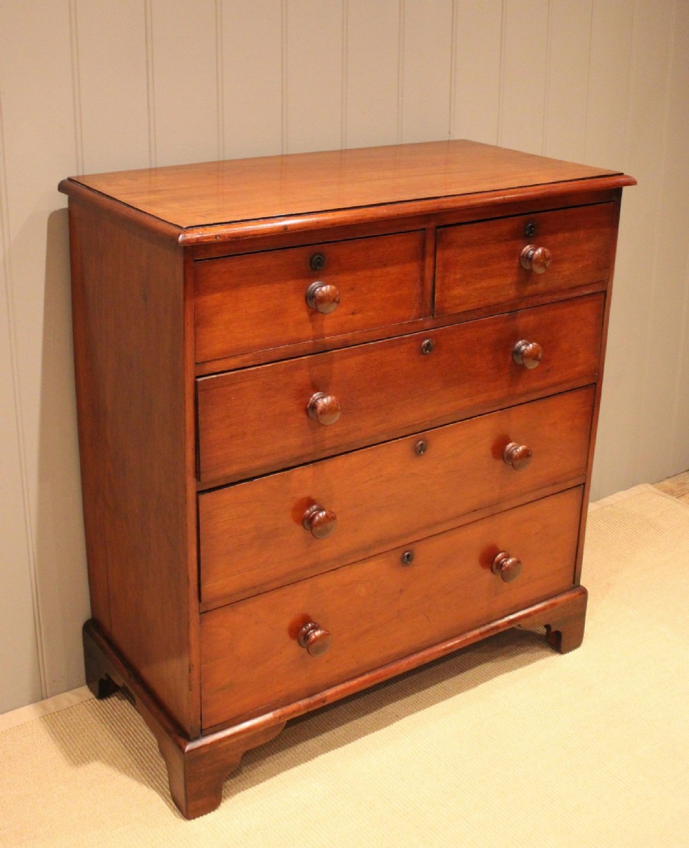 Mid 19th Century Mahogany Chest Of Drawers