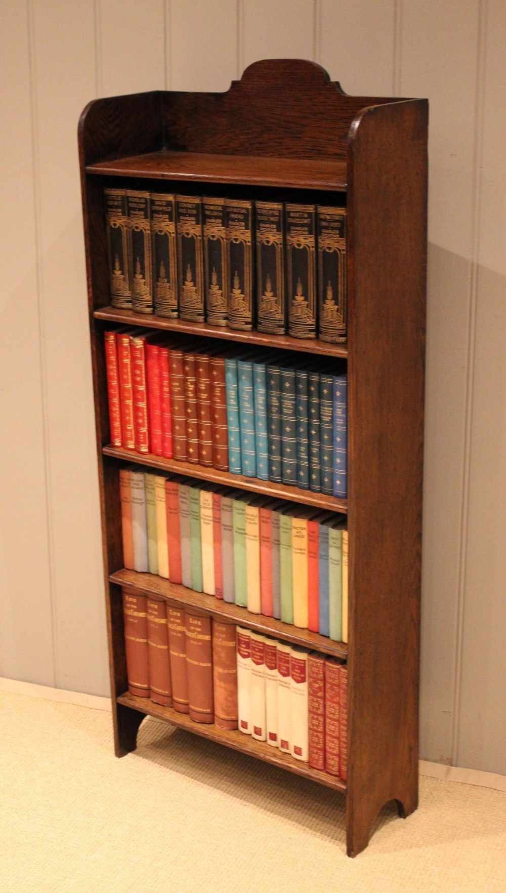Oak Open Bookcase