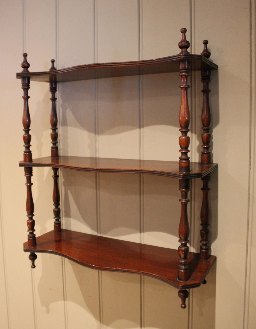 Mahogany Wall Shelves