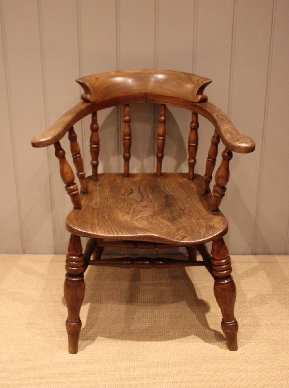 Elm & Beech Smokers Bow Armchair