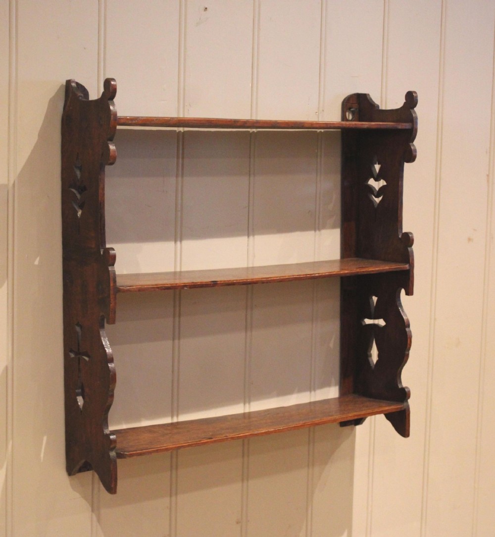 Oak Wall Shelves