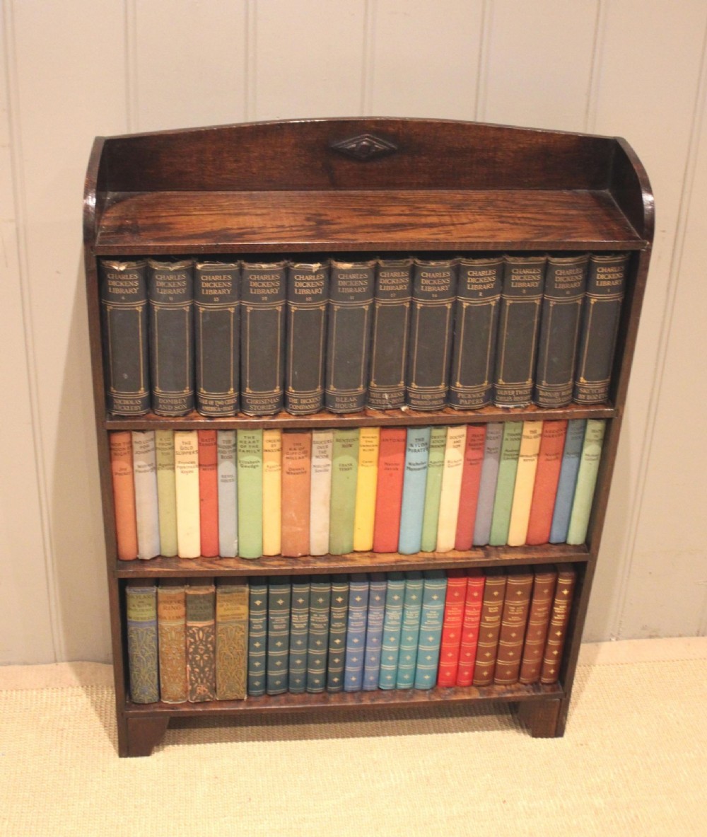 Oak Open Bookcase