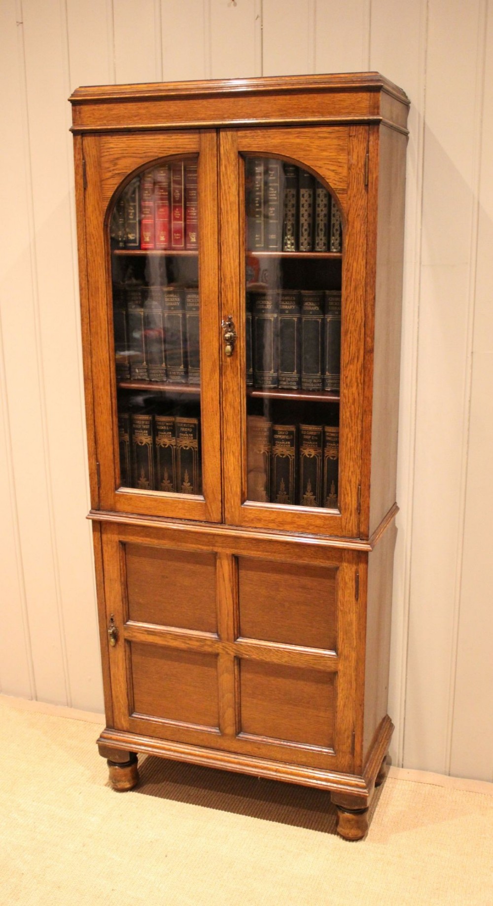 Small Proportioned Cabinet Bookcase
