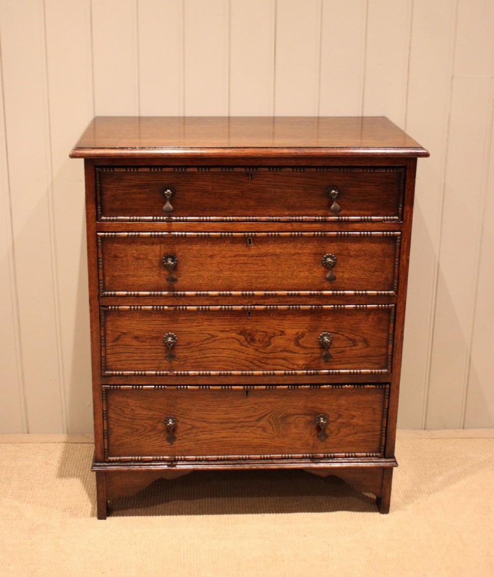 Solid Oak Chest Of Drawers
