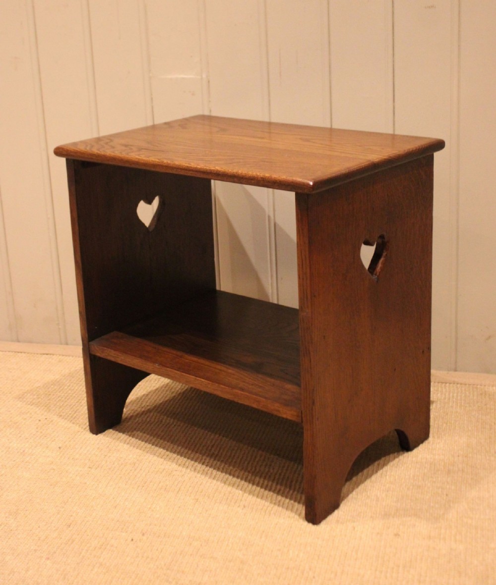 Low Oak Occasional Table