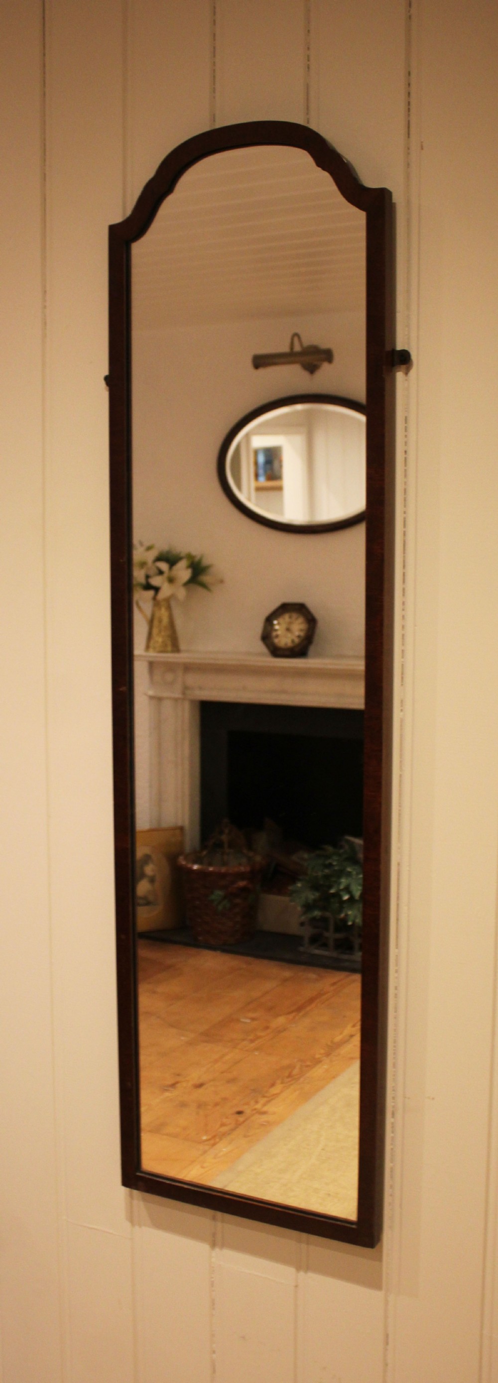 Mahogany Full Length Wall Mirror
