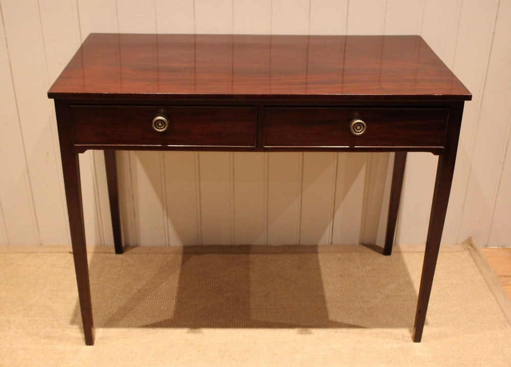Late Georgian Mahogany Side Table
