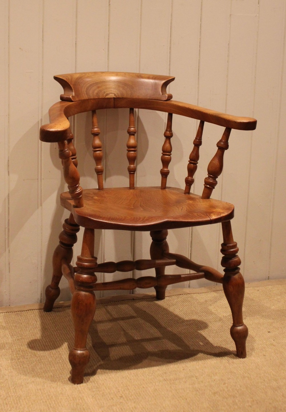 Late 19th Century Smokers Bow Chair