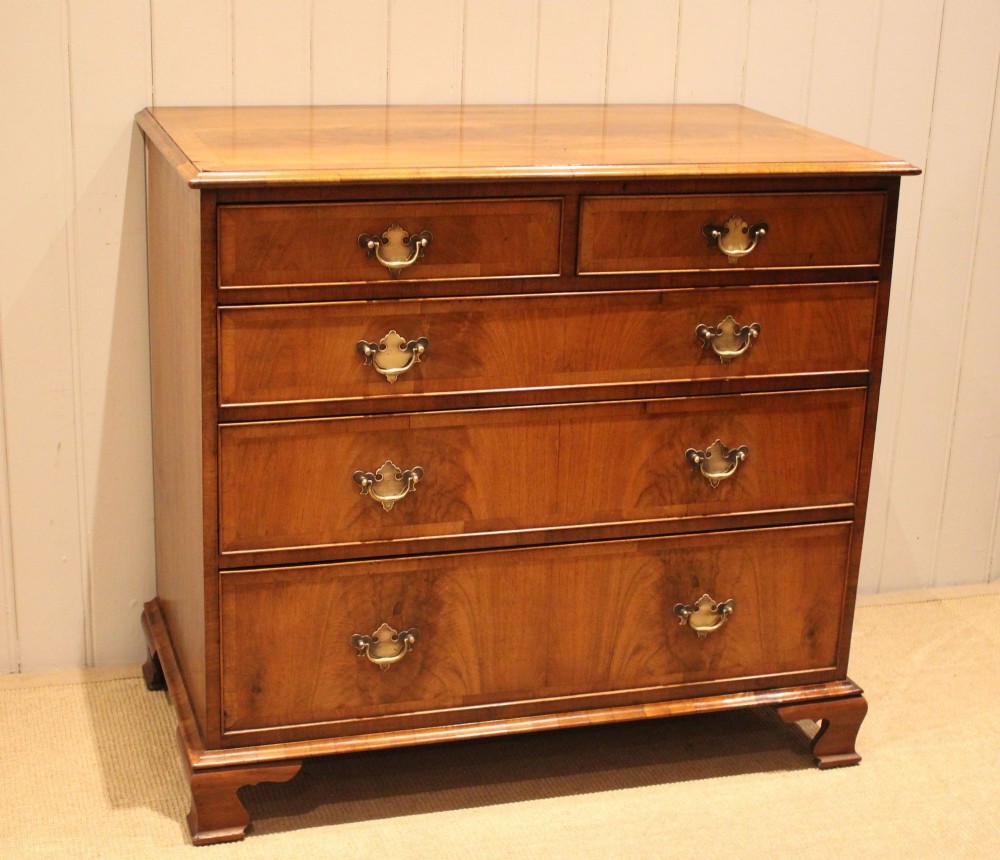 George I Style Walnut Chest Of Drawers