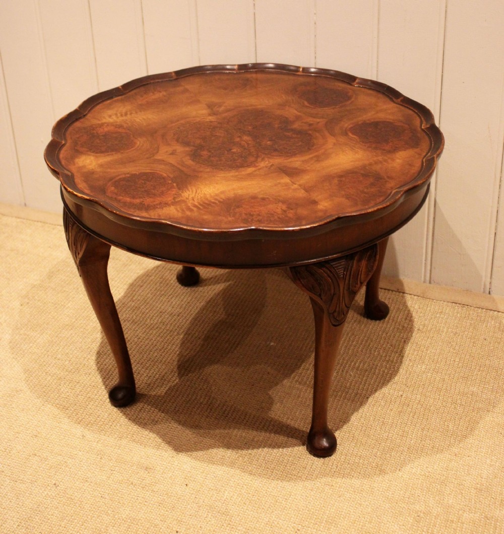 Low Oyster Walnut Occasional Table View X