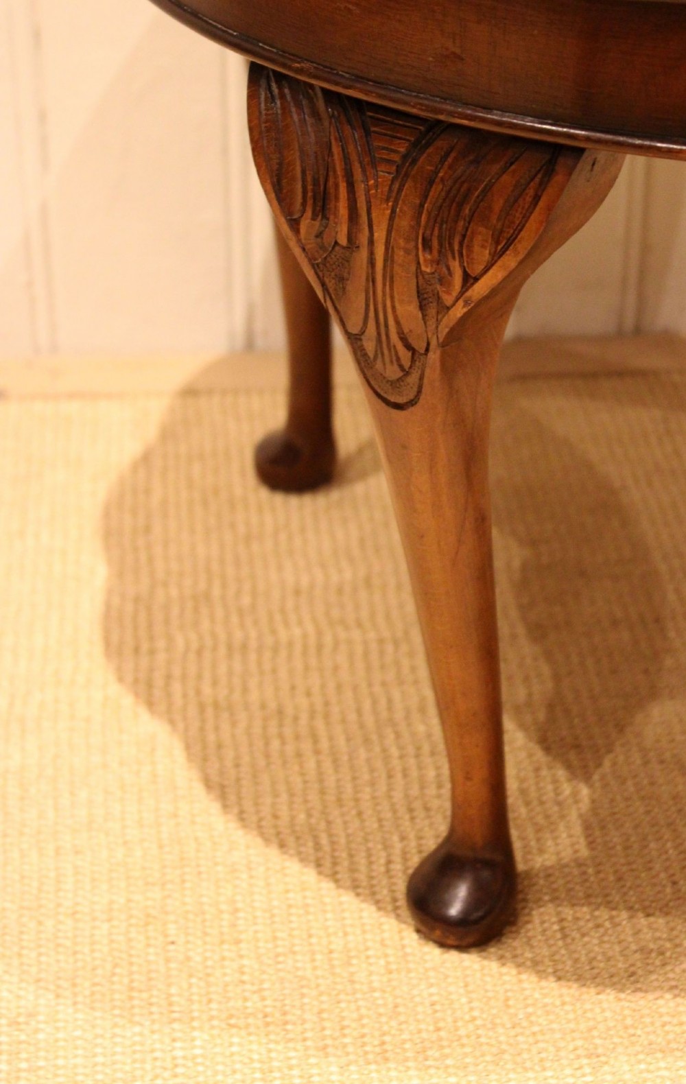 Low Oyster Walnut Occasional Table View XI