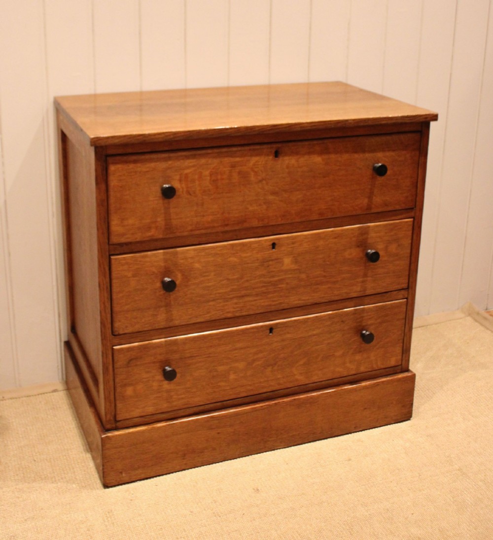 Edwardian Oak Chest of Drawers View IV