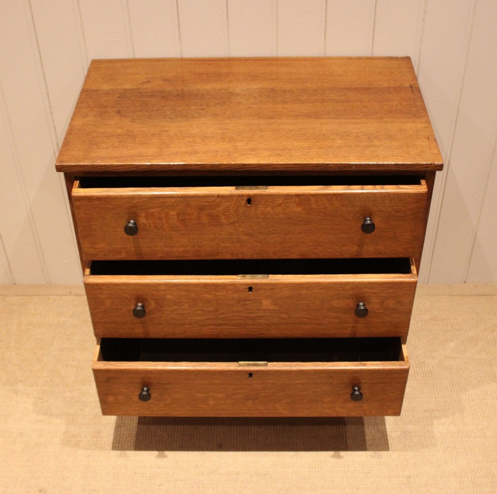 Edwardian Oak Chest of Drawers View VII
