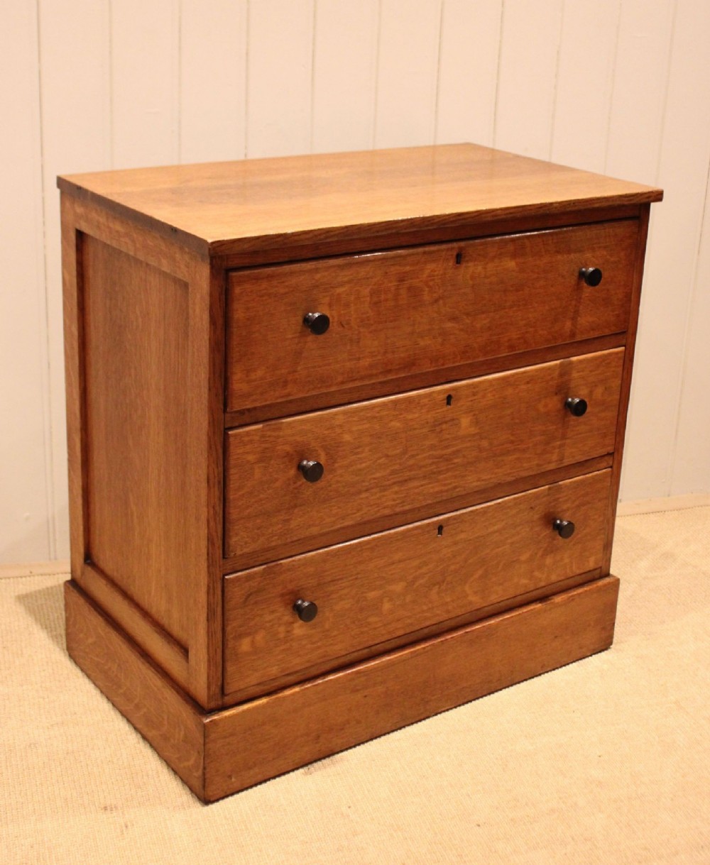 Edwardian Oak Chest of Drawers View VIII