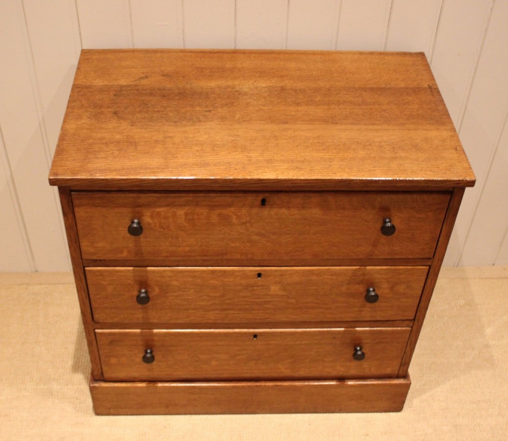 Edwardian Oak Chest of Drawers View X