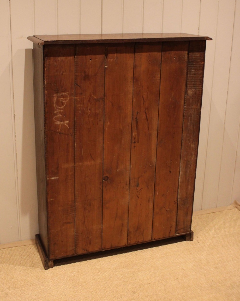 Victorian Oak Open Bookcase View XII