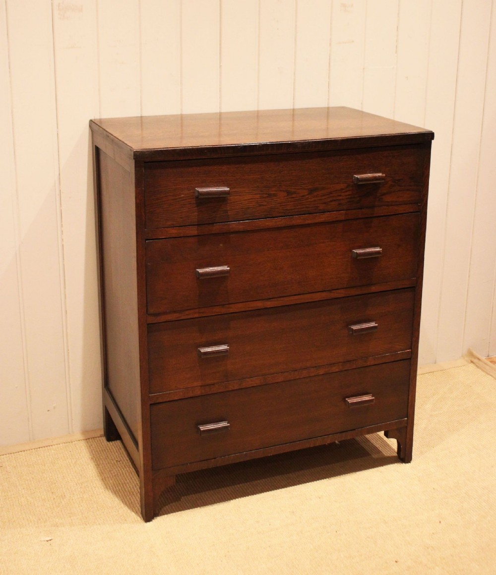 Oak Chest Of Drawers View III
