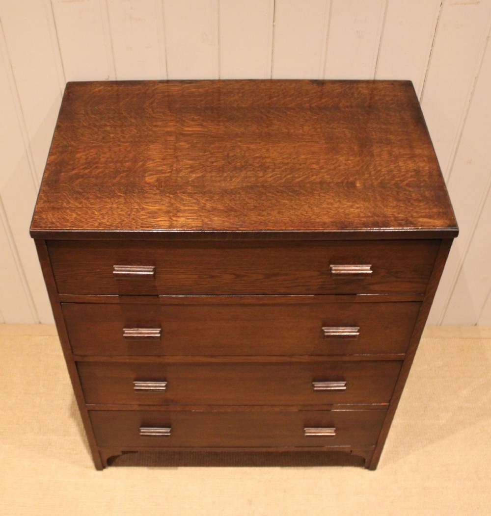 Oak Chest Of Drawers View IV