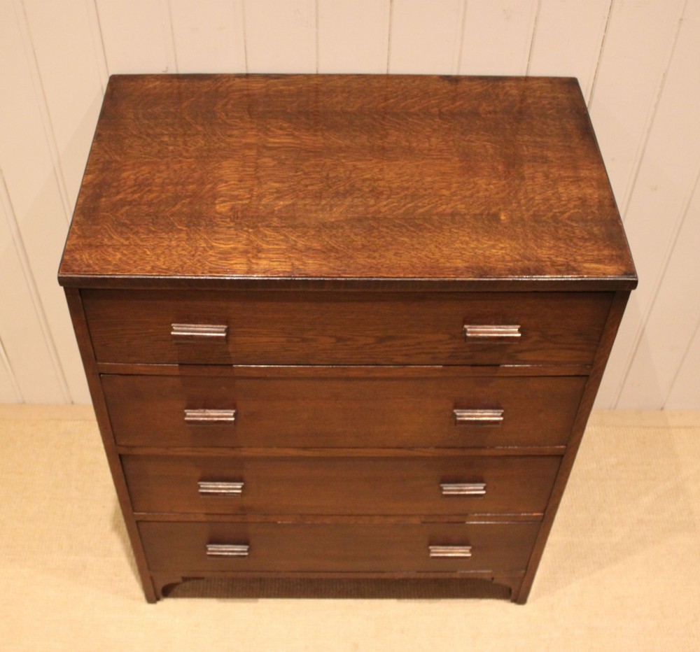 Oak Chest Of Drawers View X