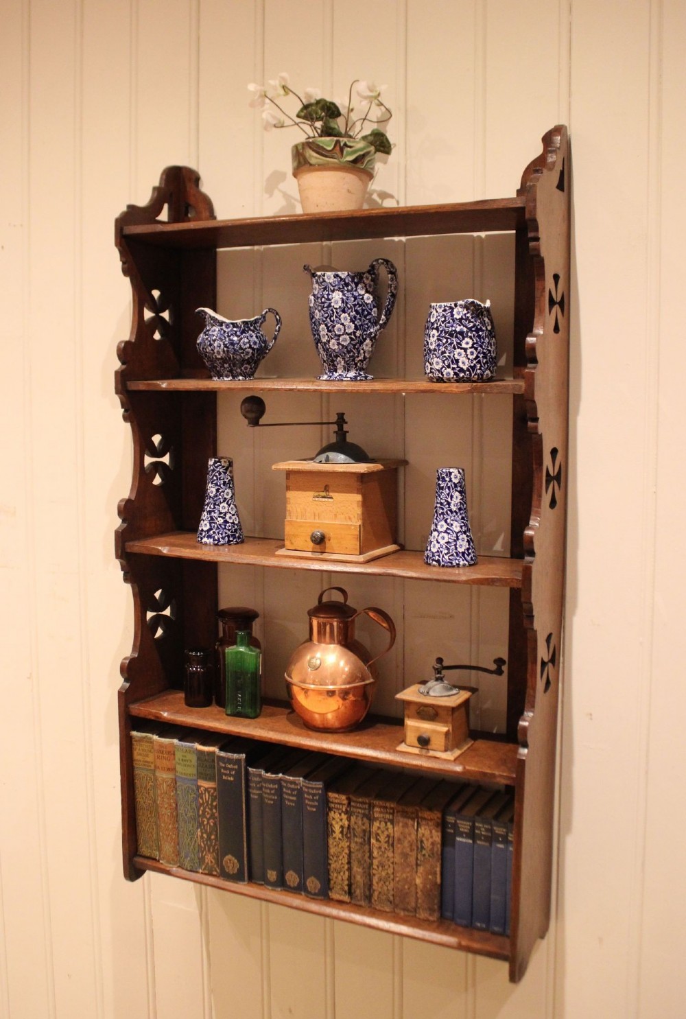 Late 19th Century Oak Wall Shelves View III