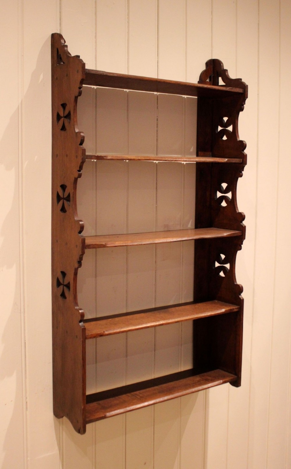 Late 19th Century Oak Wall Shelves View IV