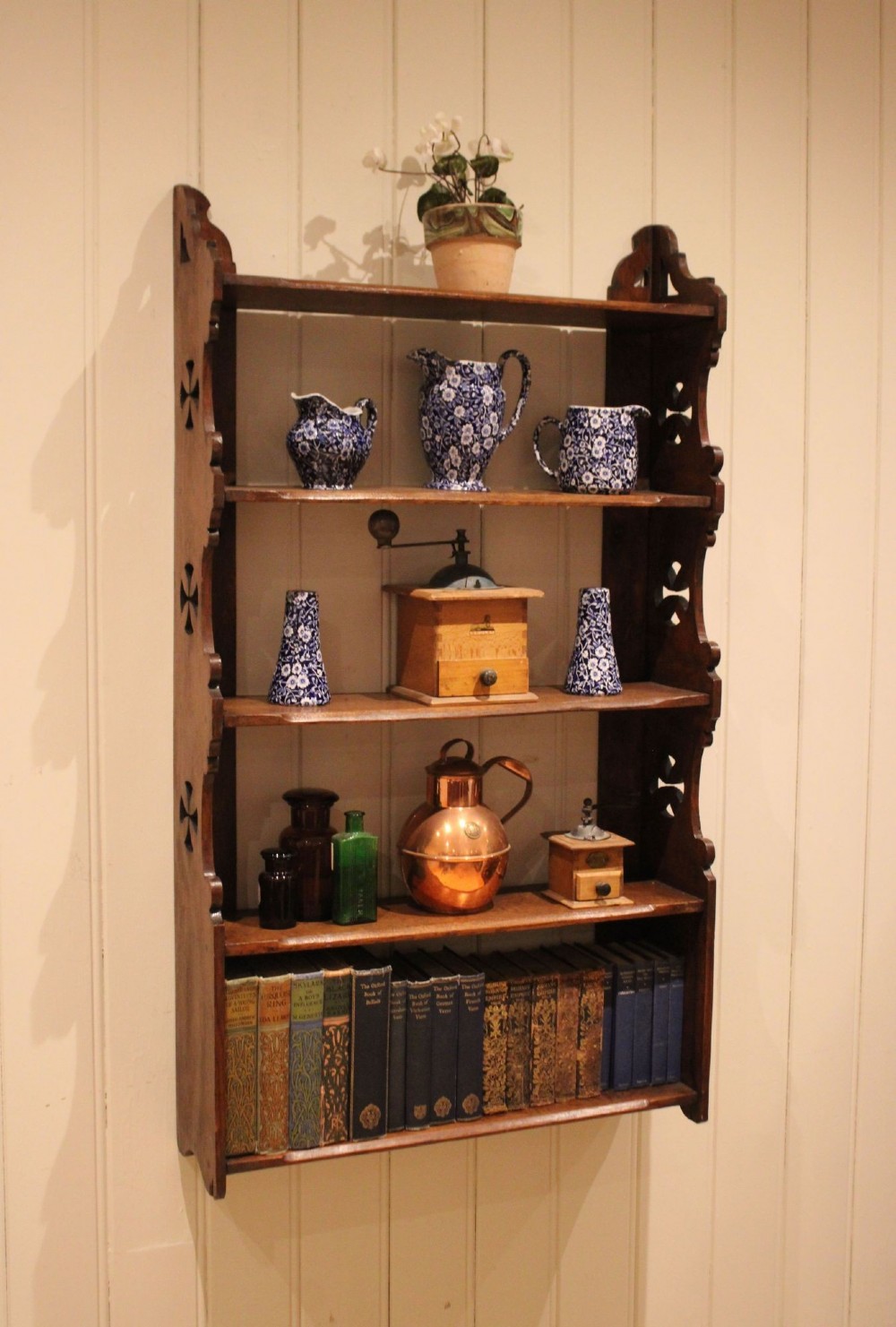 Late 19th Century Oak Wall Shelves View VIII