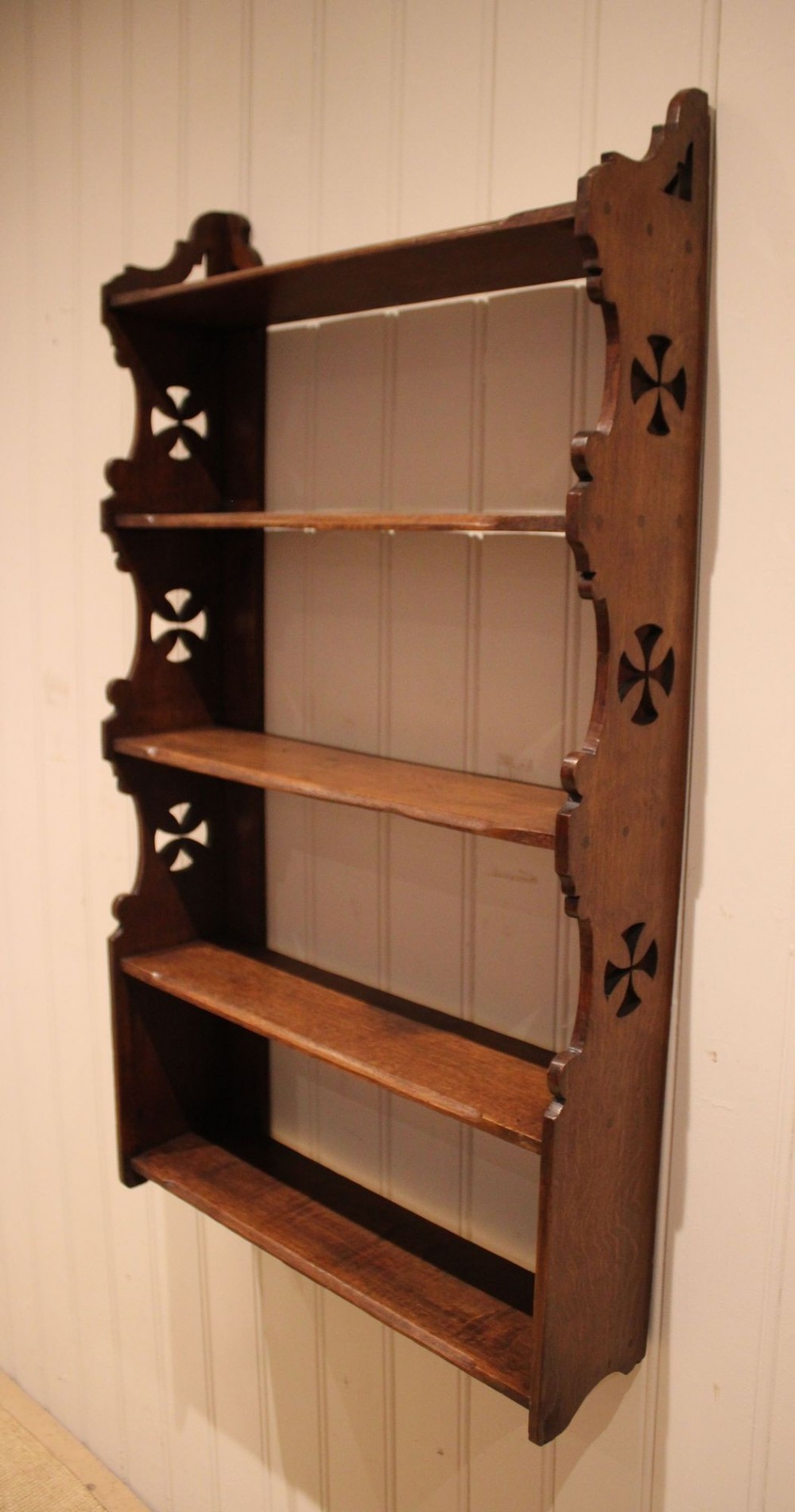 Late 19th Century Oak Wall Shelves View IX