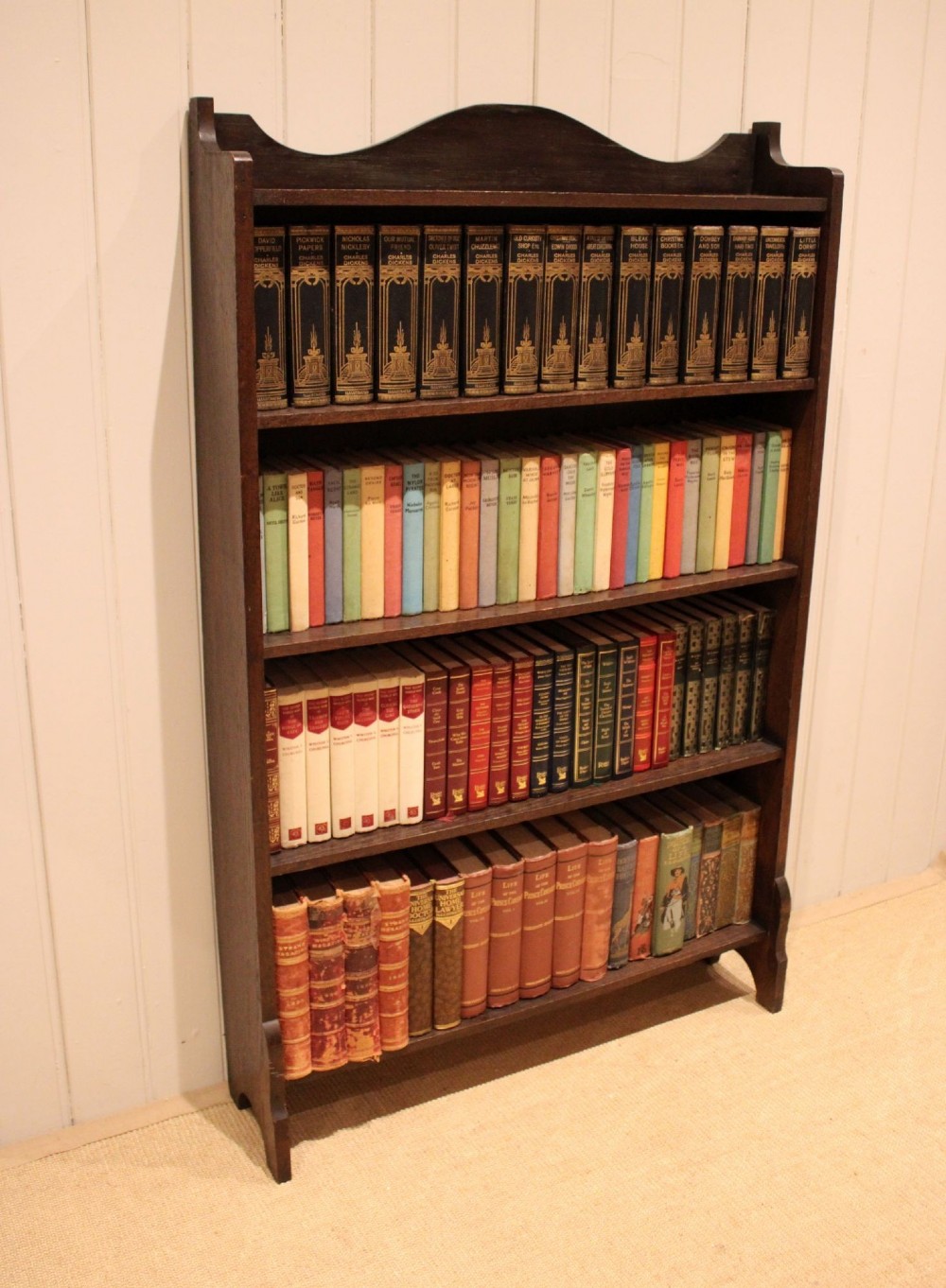 Oak Open Bookcase