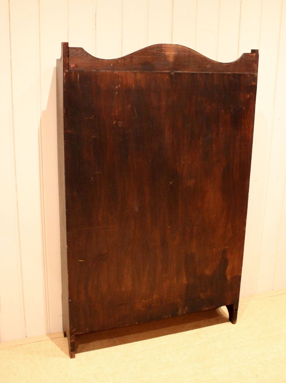Oak Open Bookcase View XII