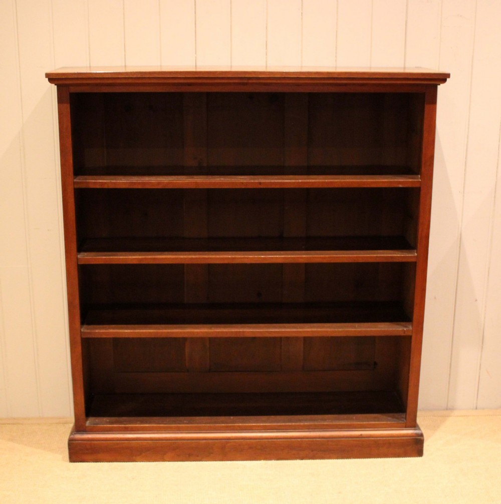 Walnut Open Bookcase View II