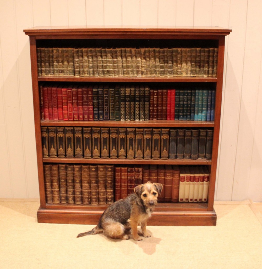Walnut Open Bookcase View III