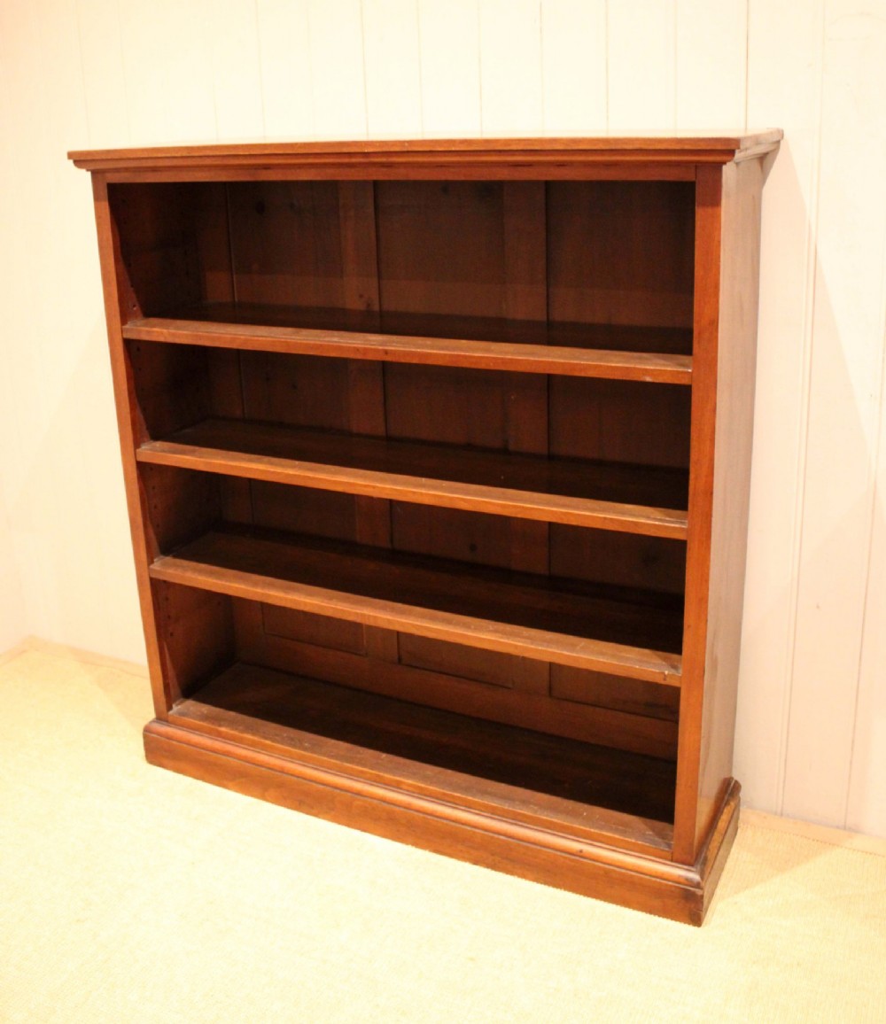 Walnut Open Bookcase View IV