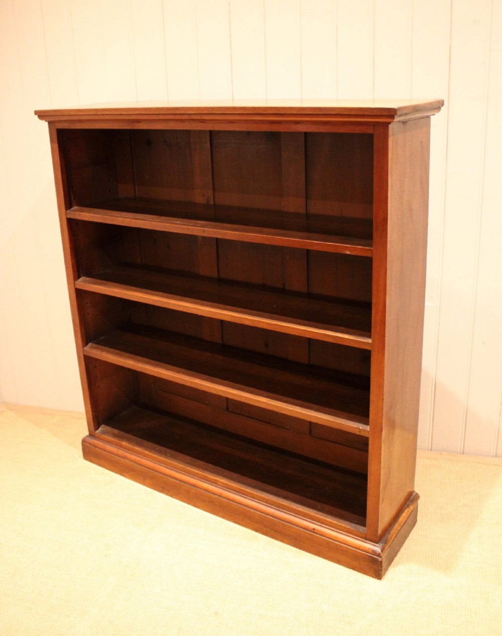Walnut Open Bookcase View X