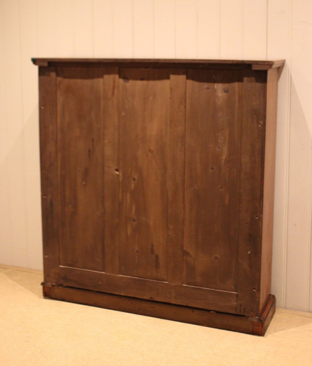 Walnut Open Bookcase View XIII