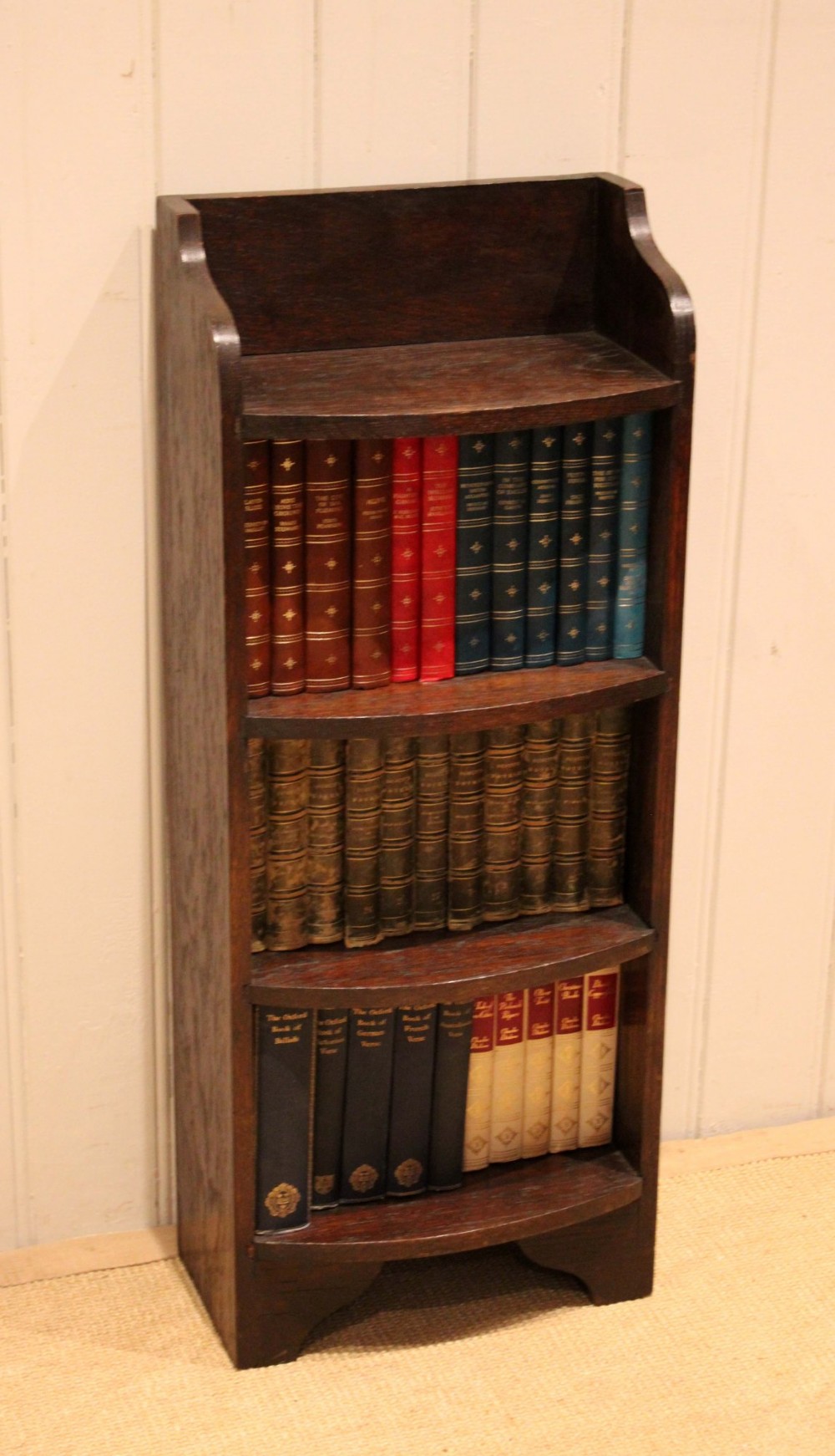 Small Oak Open Bookshelves