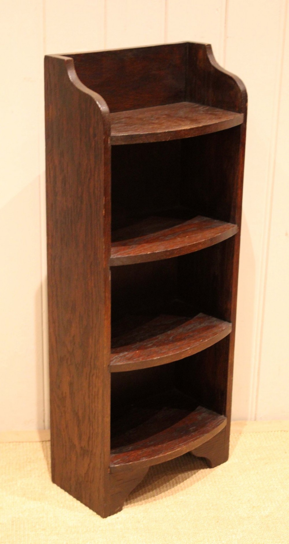 Small Oak Open Bookshelves View II